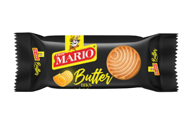 Mario : Butter Biks BISCUITS 90g