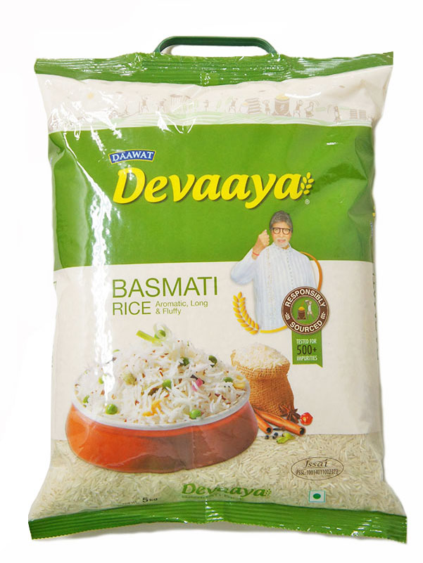Devaaya Indian Basmati Rice 5kg